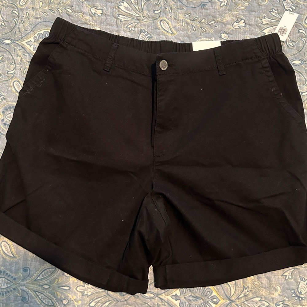 Old Navy Black OG Chino Shorts
